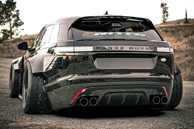 Hãng độ Brad Builds ‘Lột xác’ Range Rover Velar từ SUV thành xe đua gầm thấp - 6