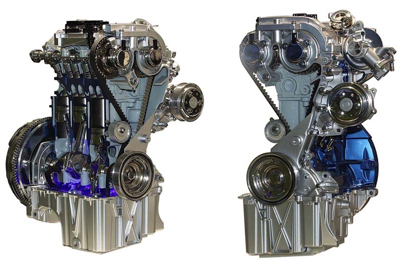 Động cơ Ford EcoBoost 1.0lit 3 xi lanh tăng áp turbo
