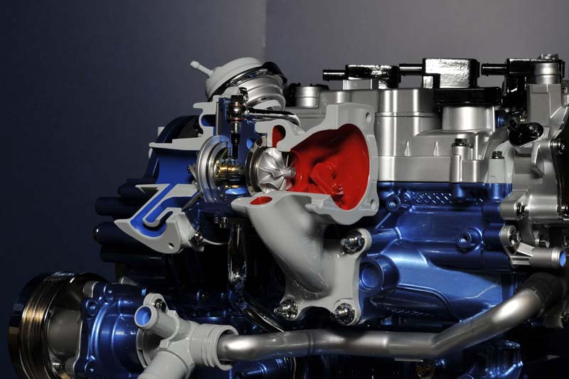 Turbocharger trên động cơ Ford Ecoboost 1.0
